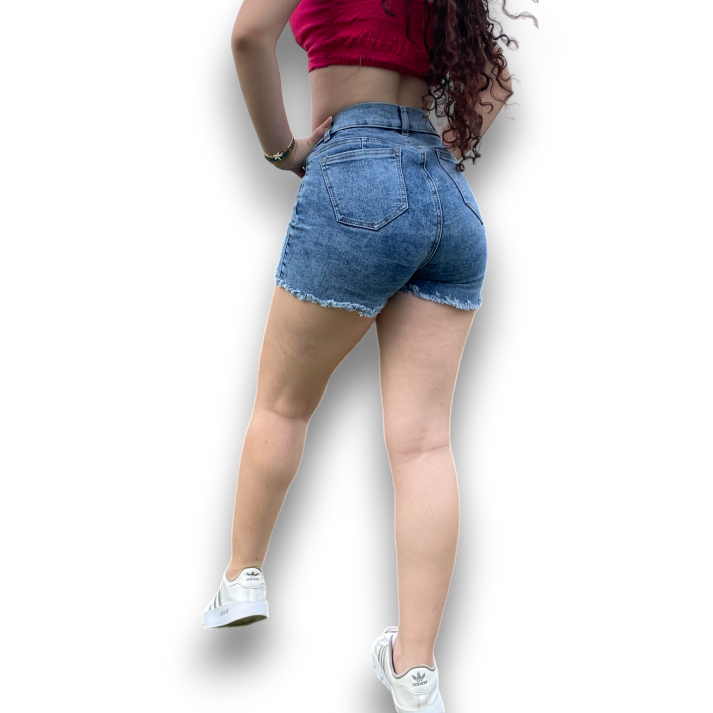 Short Jean Rígido Frosteado Sj1903