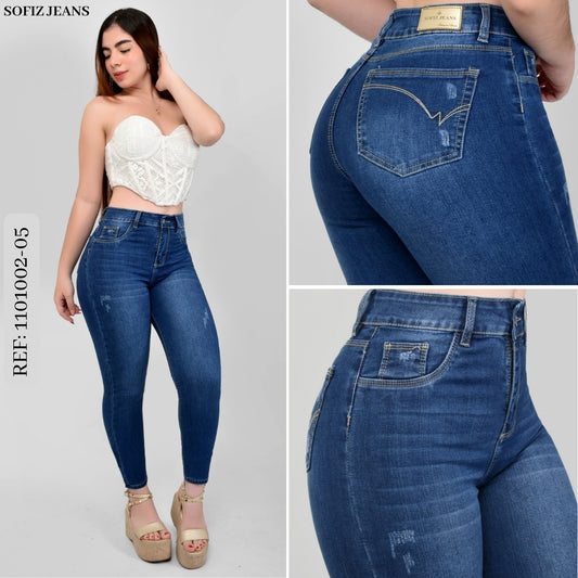 Pantalón Skinny Medio 120100205