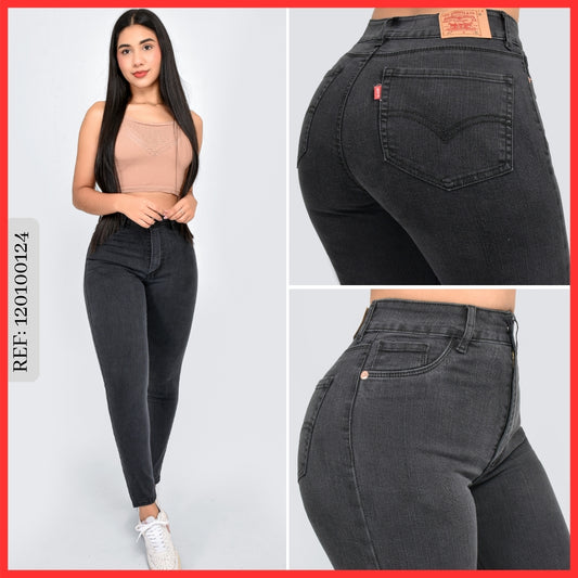 Pantalón Skinny Tipo Importado Humo 120100124