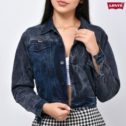 Chaqueta Jean Dama Tipo Importado SJ3111