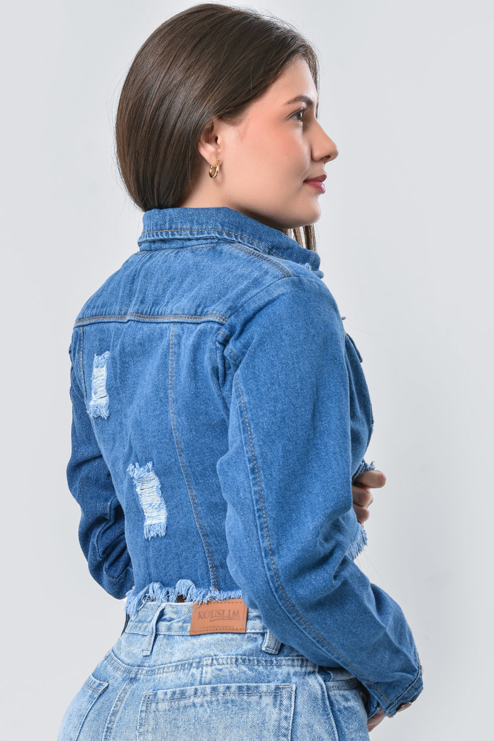 Chaqueta Jean Dama M10 Medio