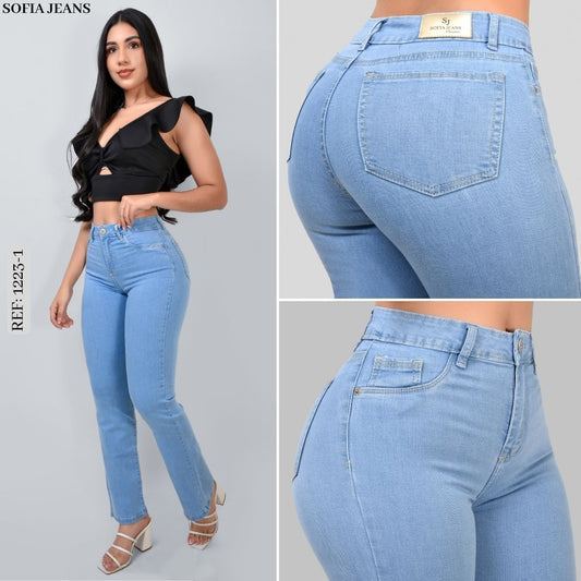 Pantalón Bota Recta Claro 120407001