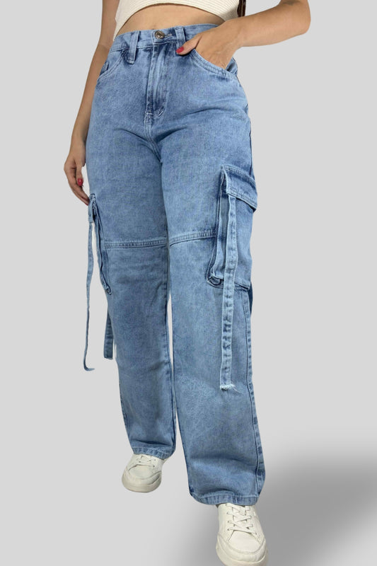 Jean Cargo M10 Claro